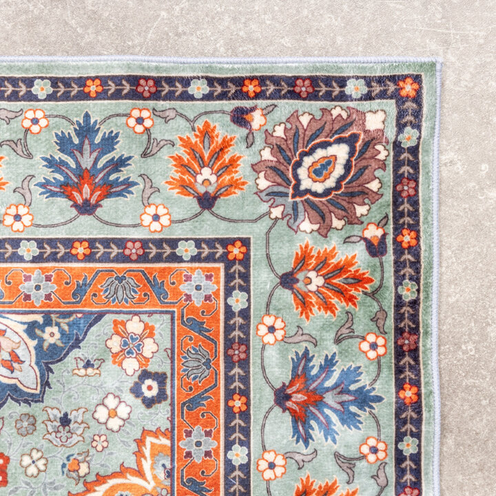 Tapis vintage - Imagine Oriental Vert - 5