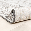 Tapis ovale à poils longs - Victoria Oriental Gris - thumbnail 7