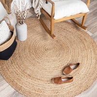 Tapis en jute - Fair Rond Naturel