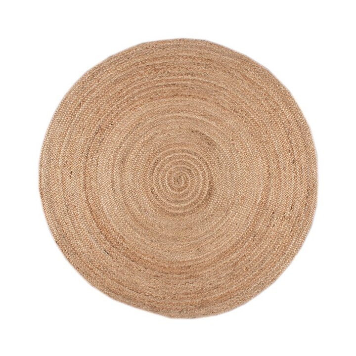 Tapis en jute - Fair Rond Naturel - 1