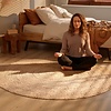 Tapis en jute - Fair Rond Naturel - thumbnail 3