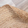 Tapis en jute - Fair Rond Naturel - thumbnail 6