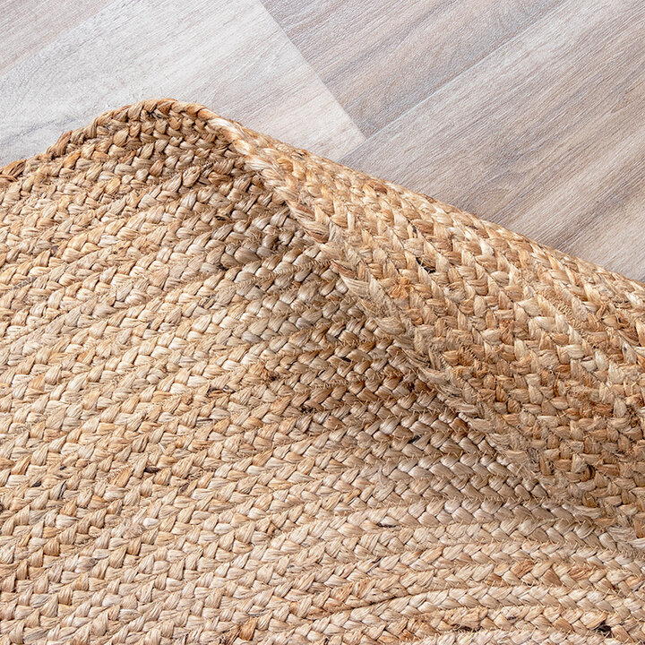 Tapis en jute - Fair Rond Naturel - 6