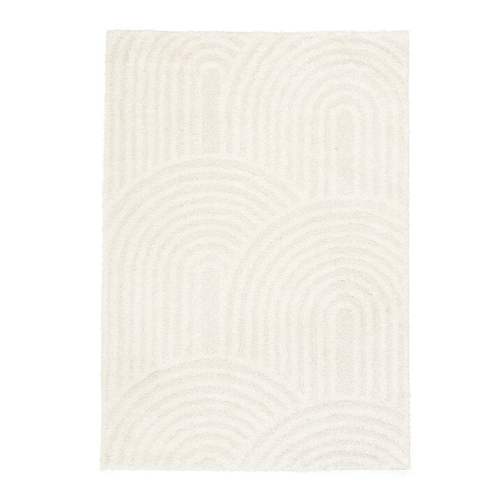 Tapis moderne intérieur et extérieur - Lova Arches Crème - 1