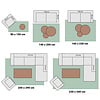 Tapis moderne intérieur et extérieur - Lova Arches Crème - thumbnail 8