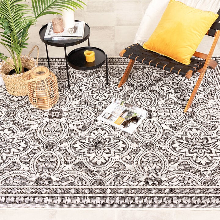 Tapis d'extérieur - Summer Oriental Gris - 4