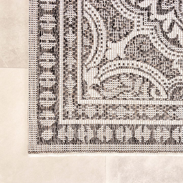 Tapis d'extérieur - Summer Oriental Gris - 8