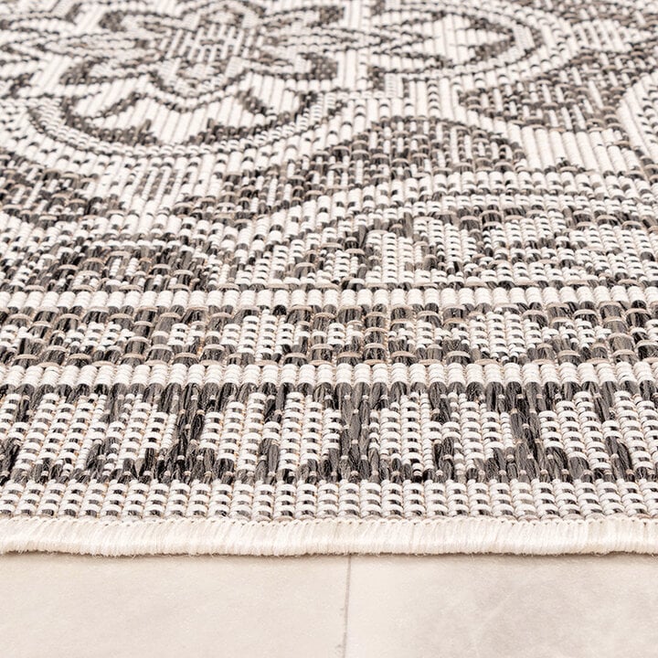 Tapis d'extérieur - Summer Oriental Gris - 9