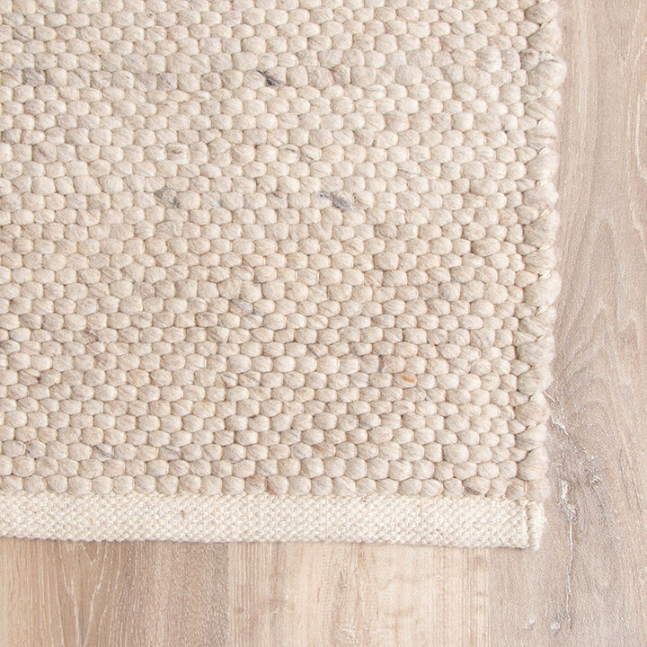 Tapis en laine - Feline Blanc/Mélangé - 5