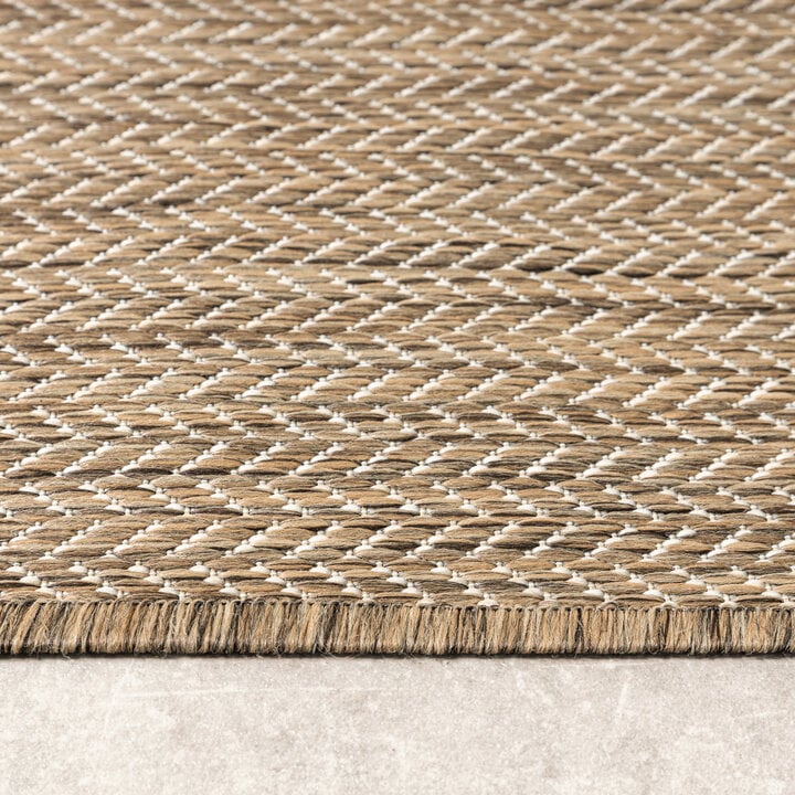 Tapis d'extérieur - Malta Arrow Naturel - 6