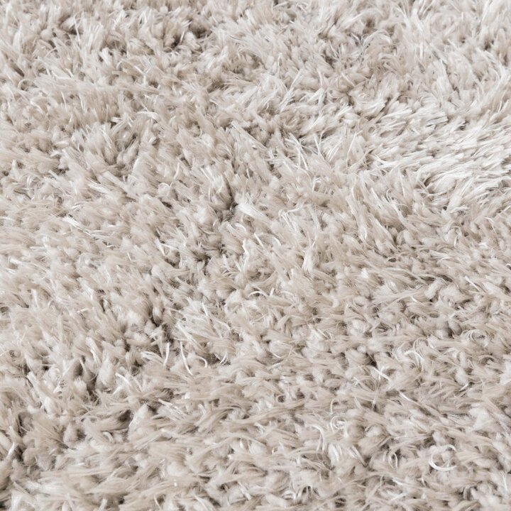 Tapis shaggy rond - Blaze Beige/Gris - 4