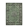 Tapis vintage - Wonder Vert/Noir - thumbnail 1