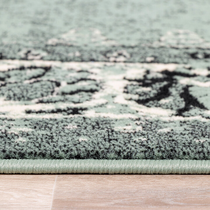 Tapis vintage - Wonder Vert/Noir - 7