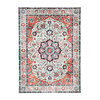 Tapis vintage - Imagine Medaillon Vert - thumbnail 1