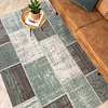 Tapis patchwork - Spring Vert/Gris - thumbnail 3