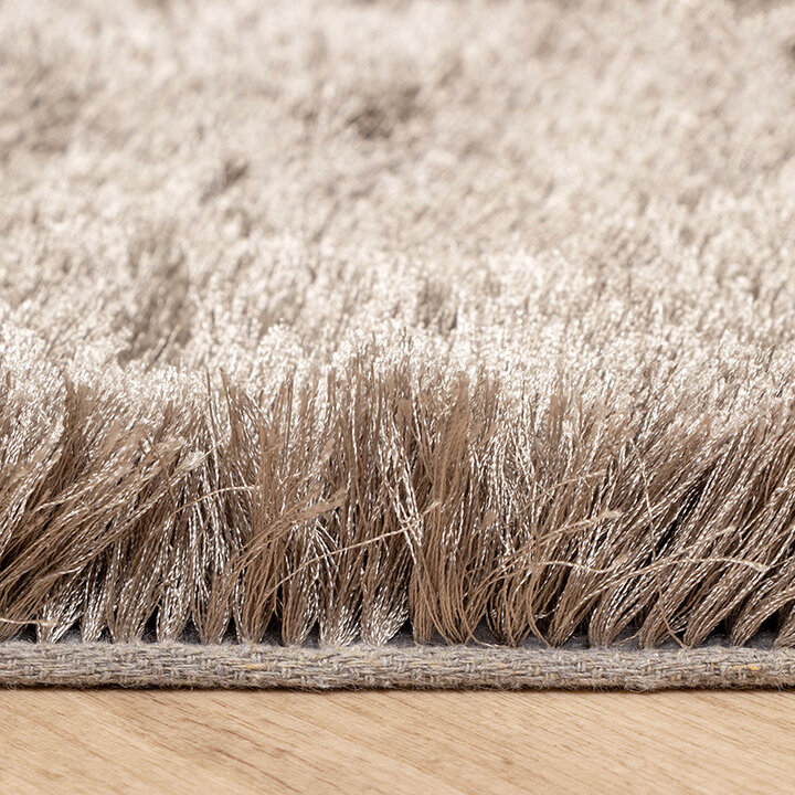 Tapis à poils longs - Glorious Argent/Gris - 5