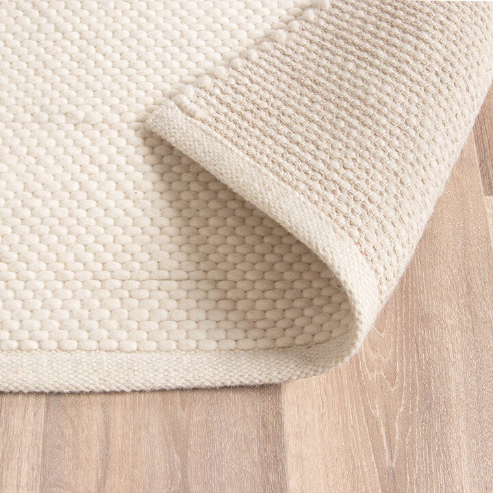 Tapis en laine - Feline Blanc - 6