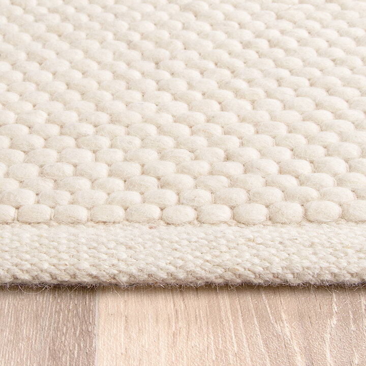 Tapis en laine - Feline Blanc - 7