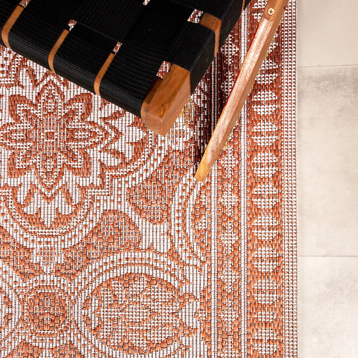 Tapis d'extérieur - Summer Oriental Terracotta - 3