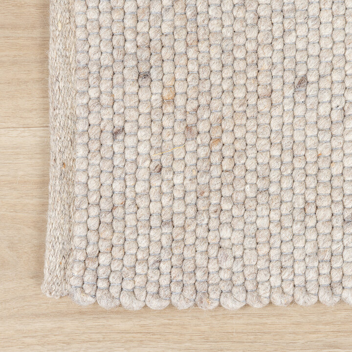 Tapis en laine - Wise Blanc/Naturel - 7