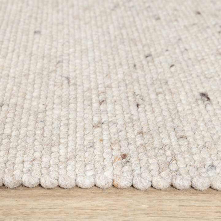 Tapis en laine - Wise Blanc/Naturel - 8