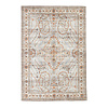 Tapis ovale à poils longs - Santo Flora Gris Clair - thumbnail 1