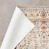 Tapis ovale à poils longs - Santo Flora Gris Clair - thumbnail 7