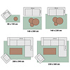 Tapis abstrait - Clarice Crème/Beige - thumbnail 7