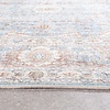 Tapis rond en jute d'extérieur - Kairo Medaillon Bleu Clair/Crème - thumbnail 6