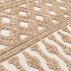 Tapis lavable - Dunya Geo Beige/Blanc - thumbnail 3