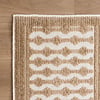 Tapis lavable - Dunya Geo Beige/Blanc - thumbnail 4
