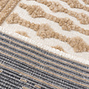 Tapis lavable - Dunya Geo Beige/Blanc - thumbnail 6