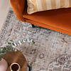 Tapis en viscose - Leyla Medaillon Taupe - thumbnail 3