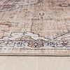 Tapis en viscose - Leyla Medaillon Taupe - thumbnail 6