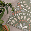 Tapis en sisal - Ranch Mandala Vert - thumbnail 2