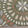 Tapis en sisal - Ranch Mandala Vert - thumbnail 4