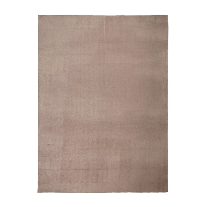Tapis rond à poils courts - Cozy Taupe - 1