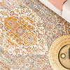 Tapis vintage - Thirza Medaillon Bleu Clair/Multicolore - thumbnail 2