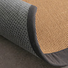 Tapis doux à poils courts - Tulum Border Anthracite - thumbnail 6
