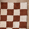 Tapis en coton - Gambit Marron/Blanc - thumbnail 5