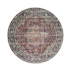 Tapis ovale d'extérieur vintage - Kairo Medaillon Bordeaux - thumbnail 1