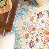 Tapis intérieur et extérieur - Santo Mandala Bleu Clair - thumbnail 3