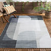 Tapis d'extérieur - Groovy Shapes Vert - thumbnail