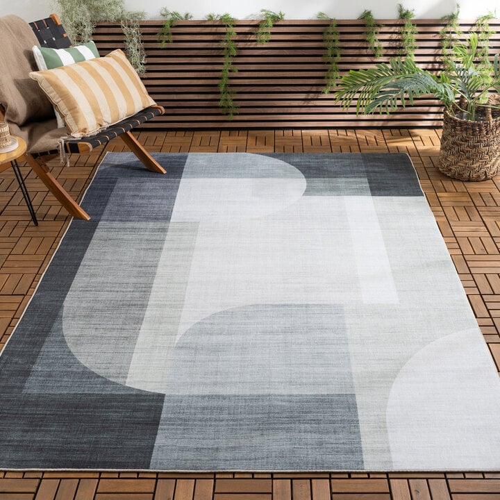 Tapis d'extérieur - Groovy Shapes Vert