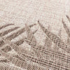 Tapis rond d'extérieur vintage - Tiga Edge Taupe - thumbnail 3