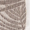 Tapis rond d'extérieur vintage - Tiga Edge Taupe - thumbnail 4