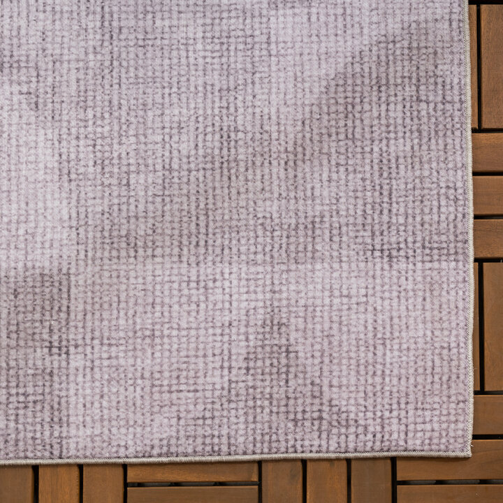 Tapis d'extérieur - Groovy Tiles Gris - 4