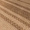 Tapis d'extérieur en jute - Mavi Border Crème/Marron - thumbnail 3