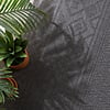 Tapis en sisal - Dunes Geo Anthracite - thumbnail 2