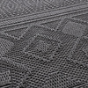 Tapis en sisal - Dunes Geo Anthracite - thumbnail 3